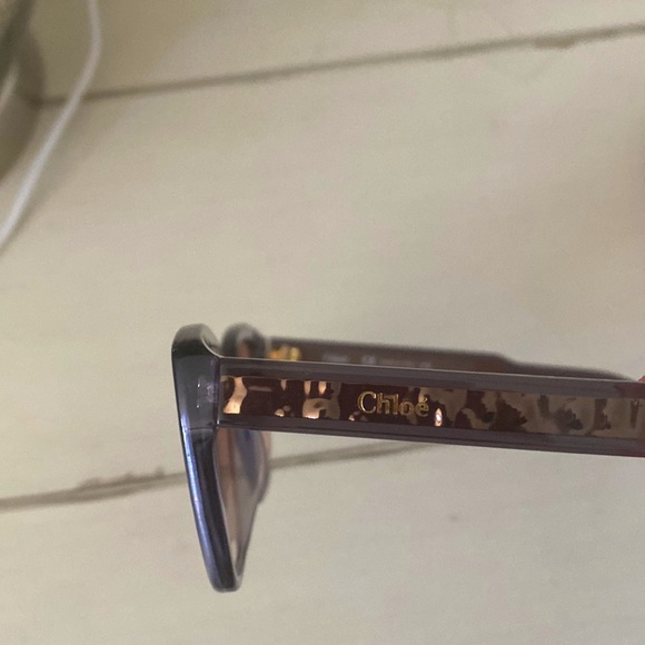 CHLOÉ LOGO SUNGLASSES - Picture 4 of 5